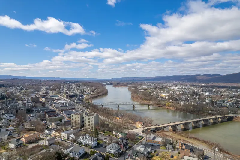 Undeveloped land parcel in Northeastern Pennsylvania