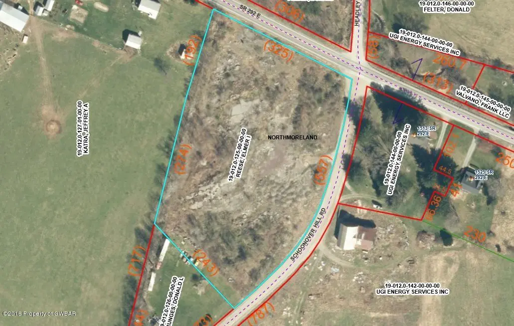 Schoonover Hill, Centermoreland in Centermoreland