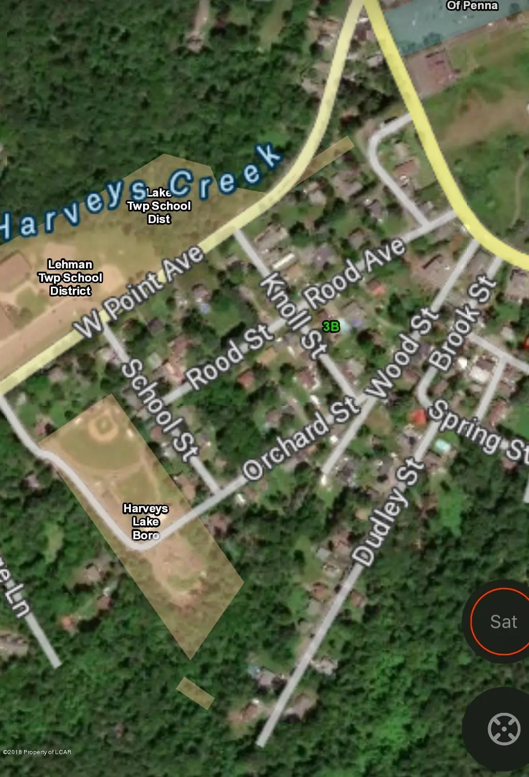 Orchard Street, Harveys Lake in Harveys Lake