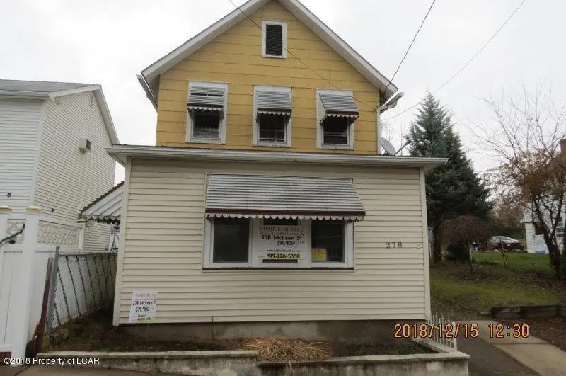 278 McLean Street, Wilkes-Barre - 3 bed - 2 bath - 1,864 SF