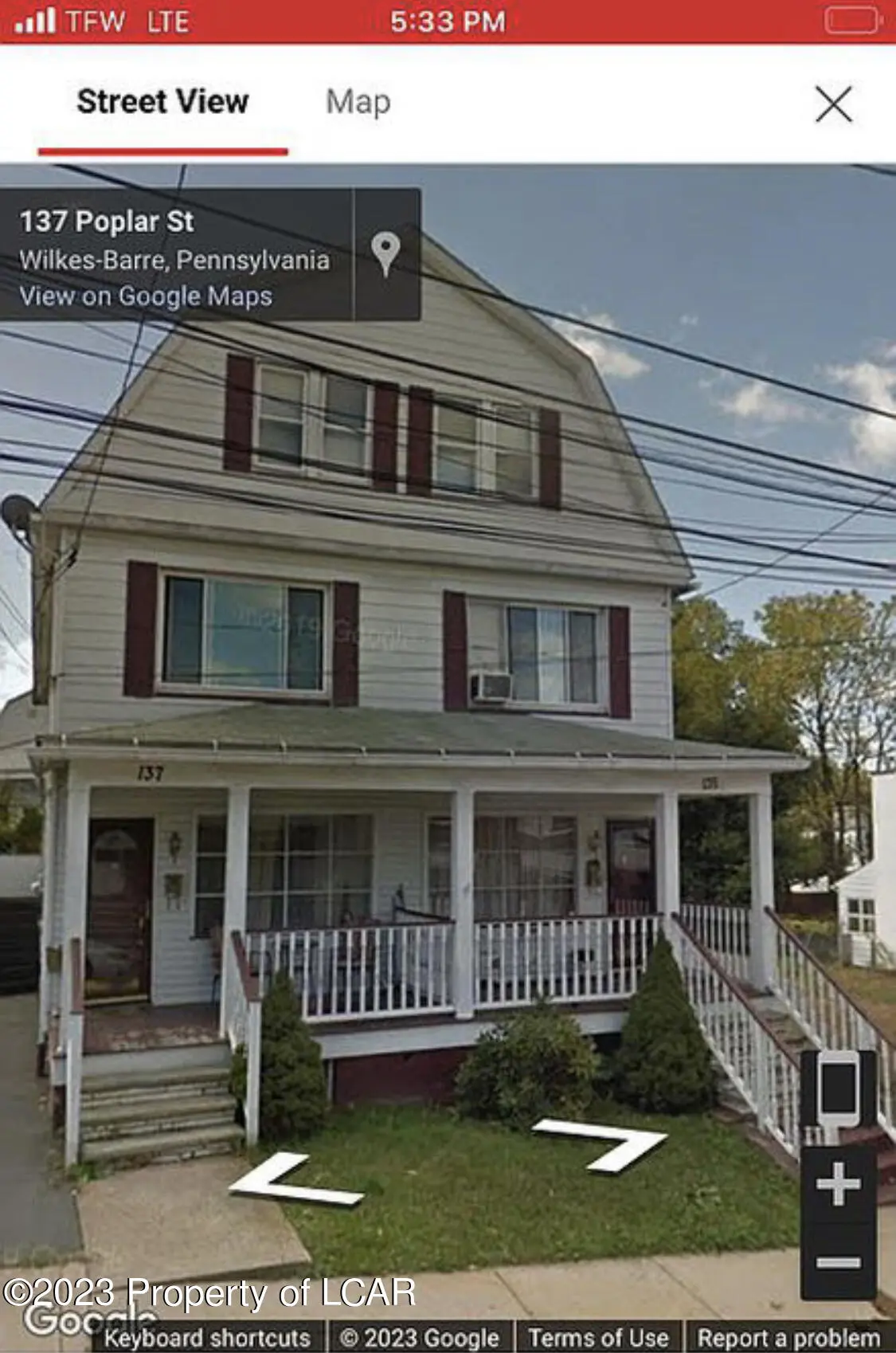 135-137 Poplar Street, Wilkes-Barre in Wilkes-Barre