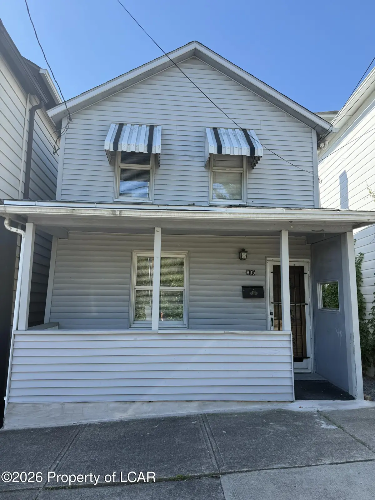 805 N Washington Street, Wilkes-Barre - 2 bed - 1 bath - 1,088 SF