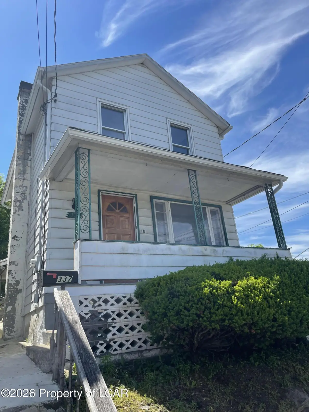 337 Maffett Street, Wilkes-Barre - 2 bed - 1 bath - 1,012 SF