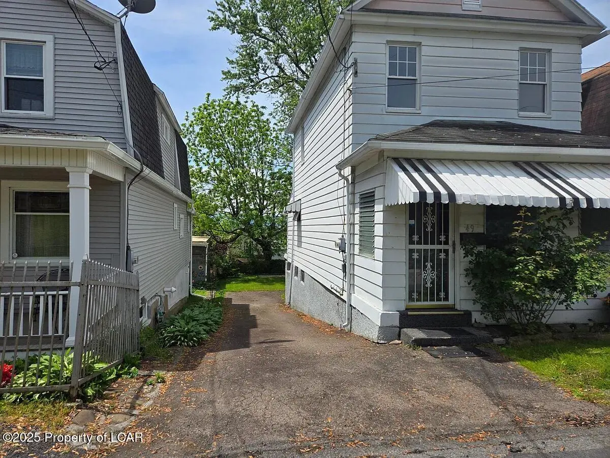 49 Wilcox Street, Wilkes-Barre - 2 bed - 1 bath - 1,056 SF