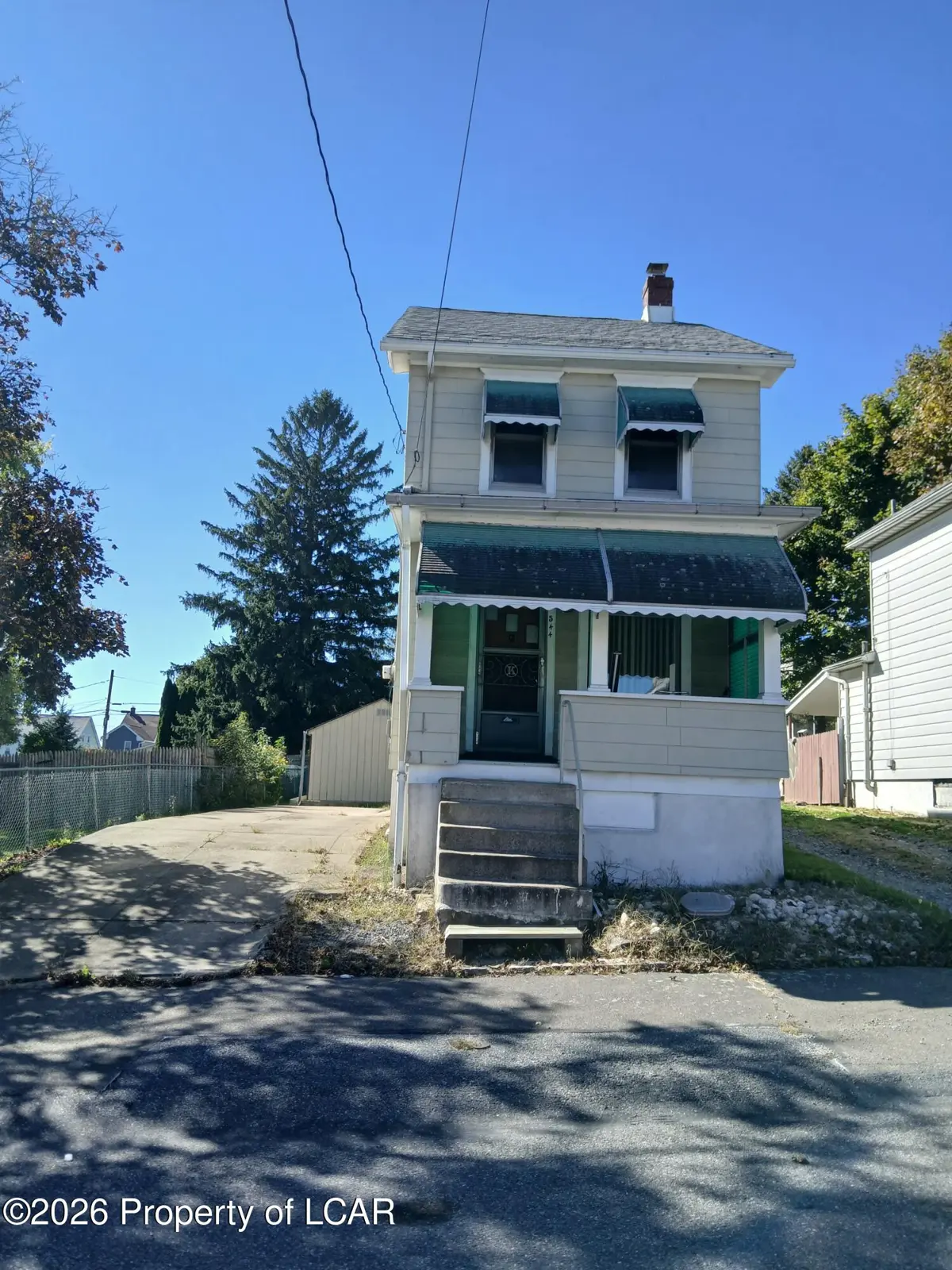 544 Pardee Street, Hazleton - 2 bed - 1 bath - 980 SF